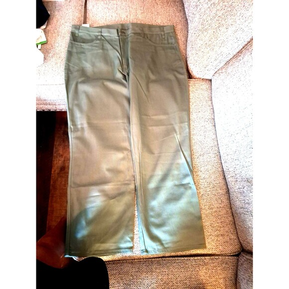 WorkHorse by Executive Apparel Mens Work‎ Pants Size 42R Light Green New - Picture 4 of 16